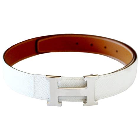 white hermes belt pinterest style